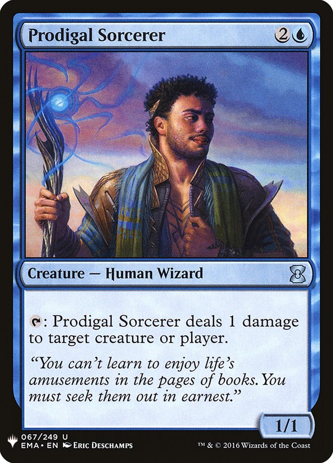 Prodigal Sorcerer - Magic the Gathering card